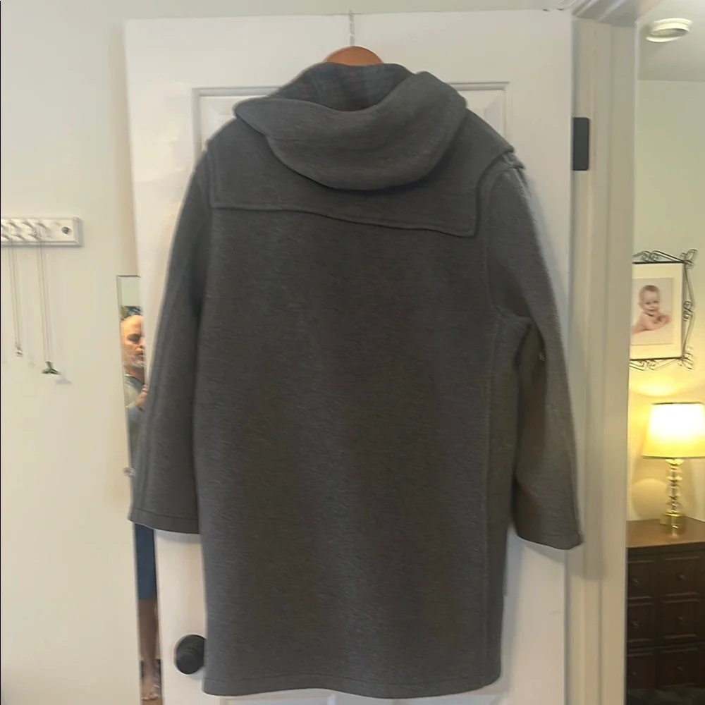 Montgomery Gray Hooded Duffle Coat - Picture 4 of 4